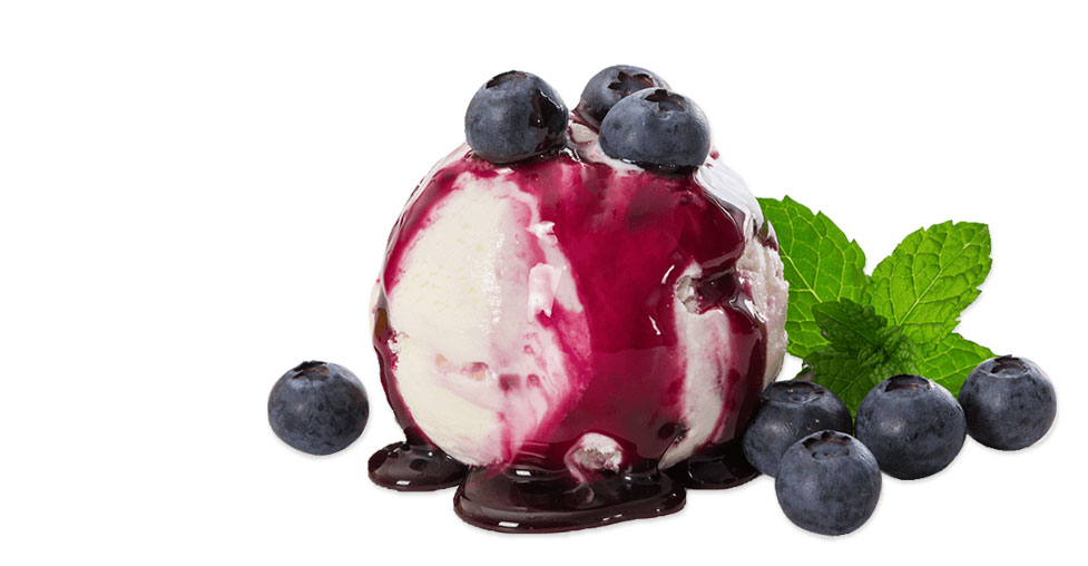 Hej Eis - Blueberry Cheesecake